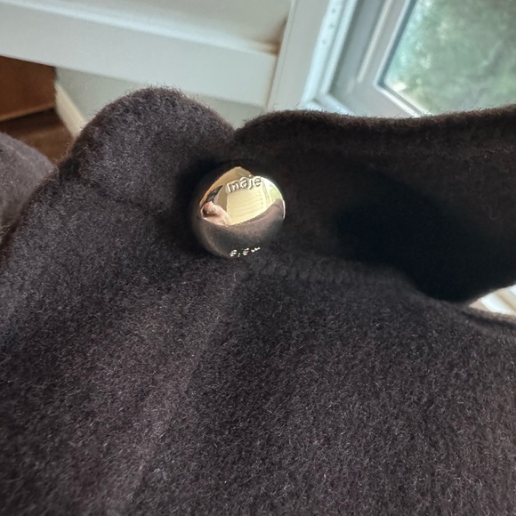 Maje Short cropped coat - Picture 9 of 11